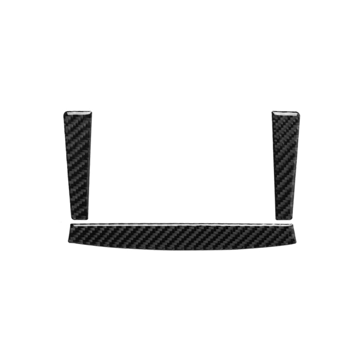 Car Carbon Fiber Navigation Frame Decorative Sticker for Nissan 350z