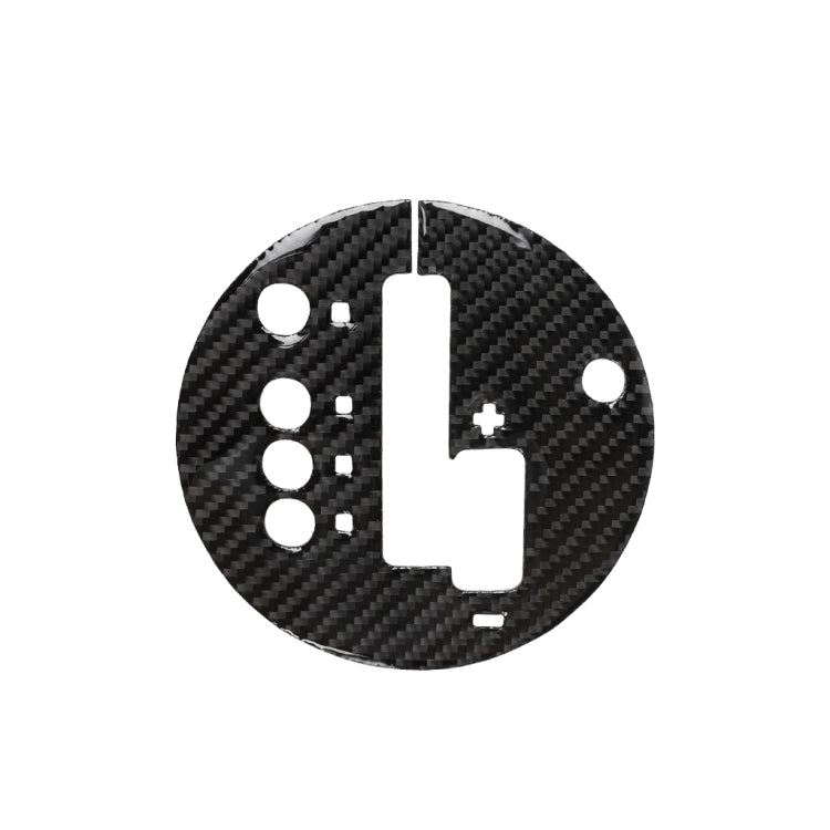 Car Carbon Fiber Gear Automatic Transmission Panel Decorative Sticker