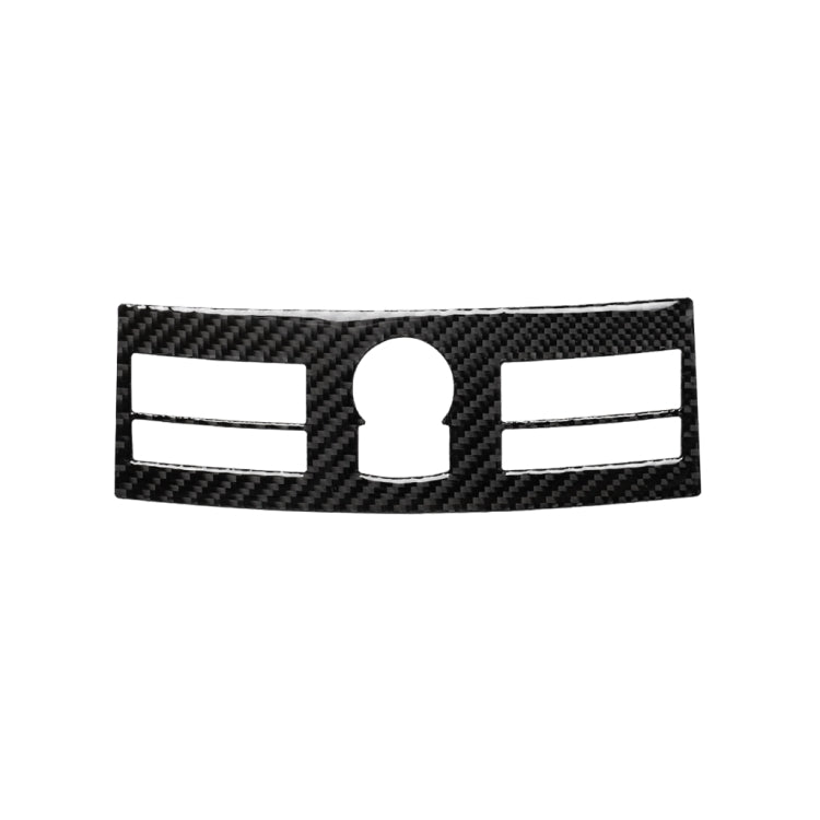 Car Carbon Fiber Navigation System Control Decorative Sticker for