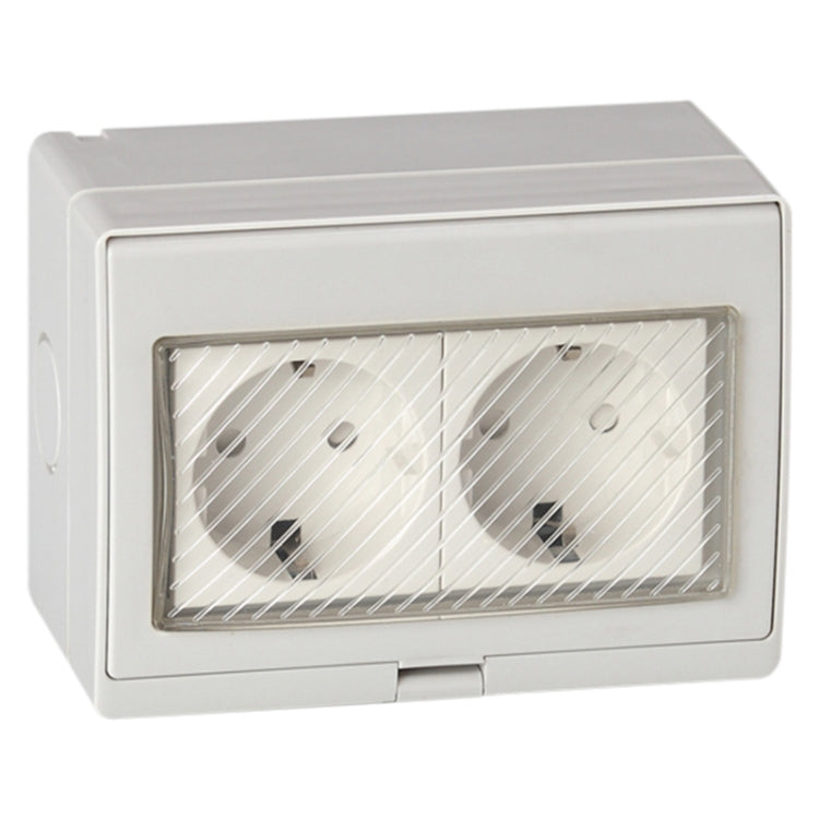 Bulky Plug Socket Outdoor IP55 Waterproof Double-connection Socket, EU Plug – Bulky Mart