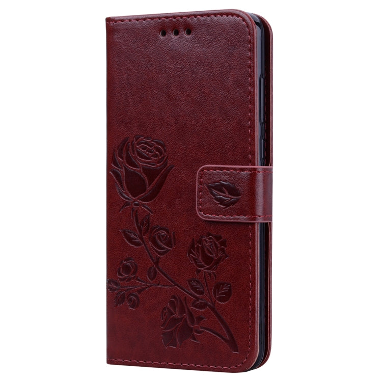 Rose Embossed Horizontal Flip PU Leather Case for Huawei P20 Pro, with Holder & Card Slots & Wallet, For Huawei P20 Pro, Huawei P20 Pro