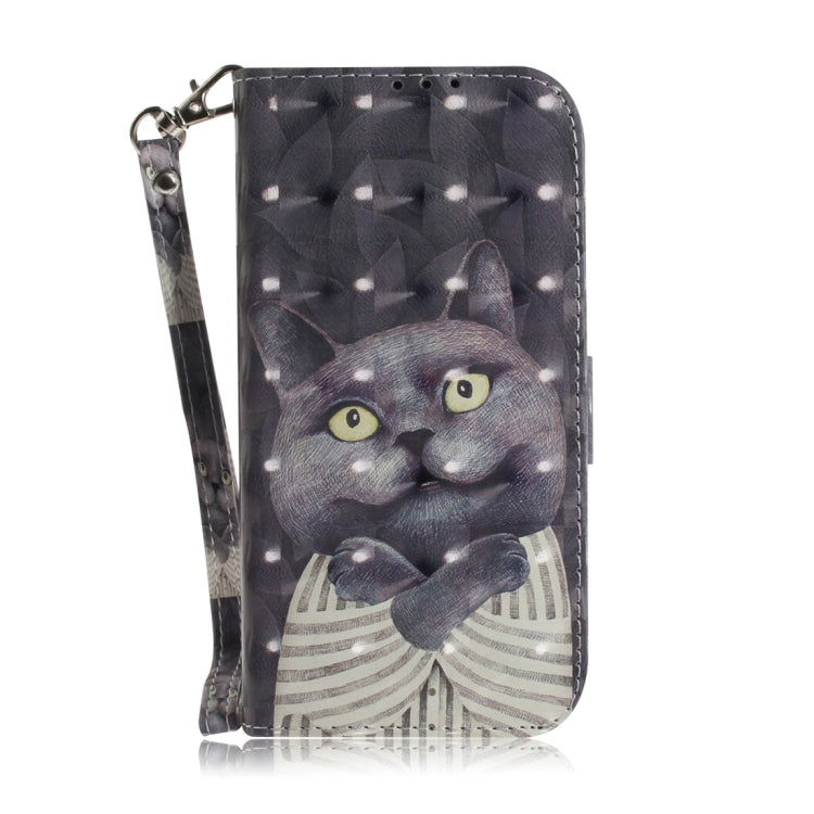 3D Colored Drawing Hug Cat Pattern Horizontal Flip Leather Case for Huawei P Smart+ 2019 / Enjoy 9s / Honor 10i / Honor 20i / Honor 20 Lite, with Holder & Card Slots & Wallet, For Huawei P Smart+ 2019