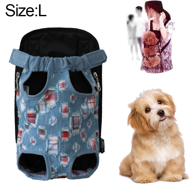Front Pet Carrier Dog Backpack Bag, Size?L