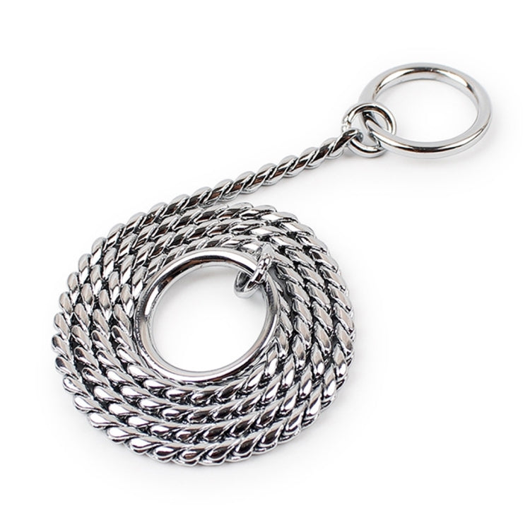 50cm x 3mm Pet P Chain Pet Collars Pet Neck Strap Dog Neckband Snake Chain Dog Chain Dog Collar, 50cm x 3mm