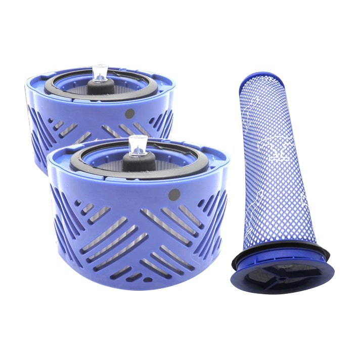 XD957 3 in 1 Rear Filter Core x 2 + Pre-filter for Dyson V6 Vacuum Cleaner Accessories, XD957