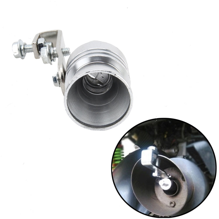 Universal Aluminum Turbo Sound Exhaust Muffler Pipe Whistle Car