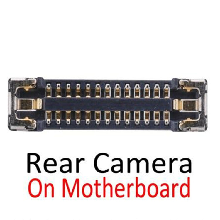 Rear Back Camera FPC Connector On Motherboard for iPhone XS Max, For i ...
