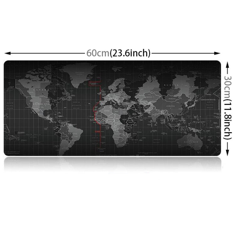 Extended Large Anti-Slip World Map Pattern Soft Rubber... – Bulky Mart
