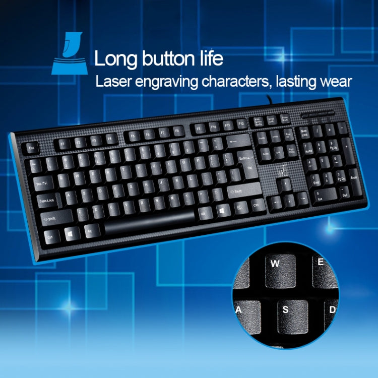 ZGB Q9 104 Keys USB Wired Grid Texture General Gaming... – Bulky Mart