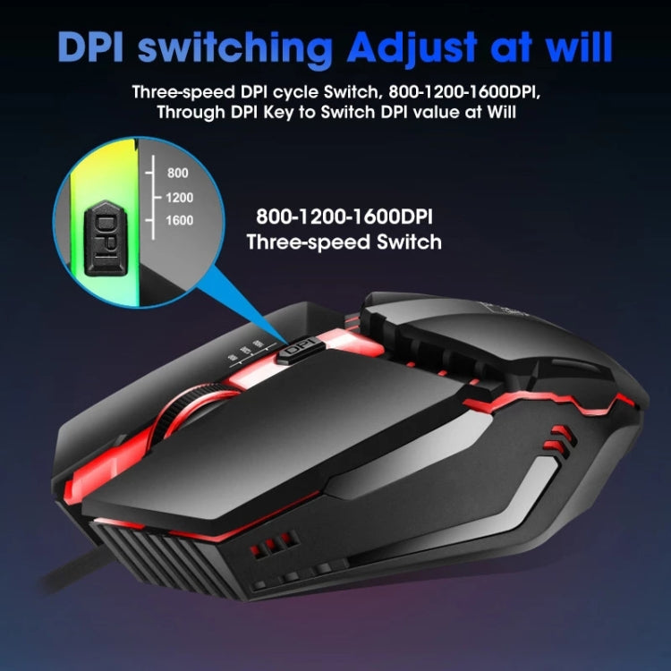 ZGB K3 USB RGB Streamer Wired Gaming Mouse – Bulky Mart