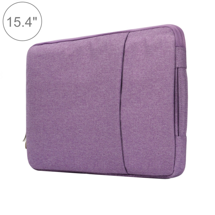 15.4 inch Universal Fashion Soft Laptop Denim Bags Portable Zipper