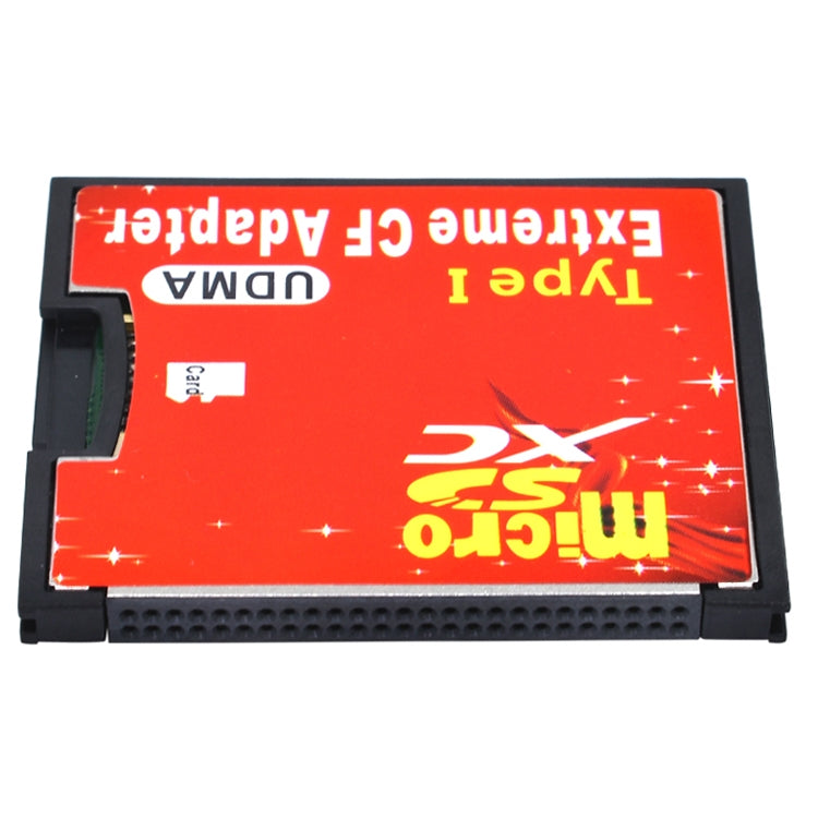 Compact Flash Digital Memory Card Adapter Micro SD to CF Compact Flash Memory Card Adapter, 1-Socket, 1-Socket ...