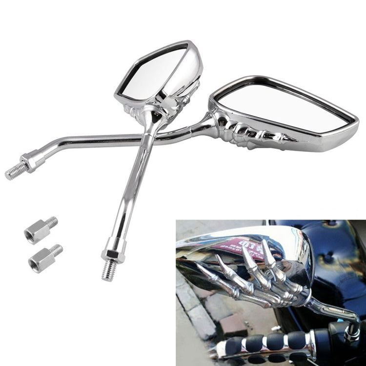 MB-MR011 Motorcycle Modified Universal ABS Skeleton Hand Rear View