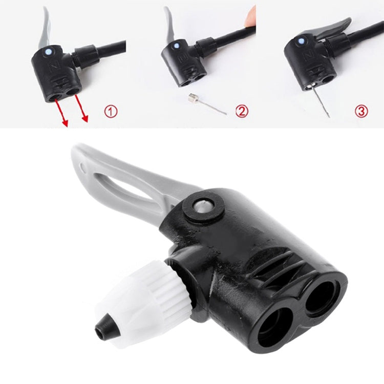 HONOR Bicycle Inflatable Cylinder Air Pump Nozzle Clip, Pump Nozzle Cl ...
