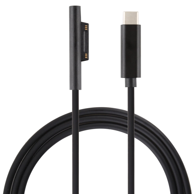 USB-C / Type-C to 6 Pin Magnetic Male Laptop Power Charging Cable for