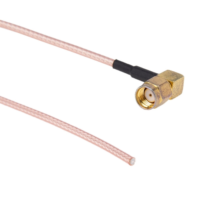 RP-SMA Male Nut Bulkhead Pigtail 2.5mm Cable
