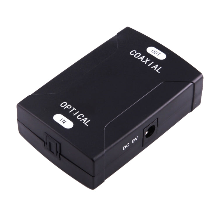 Optical Toslink Input to Coaxial RCA Output Digital Audio Converter