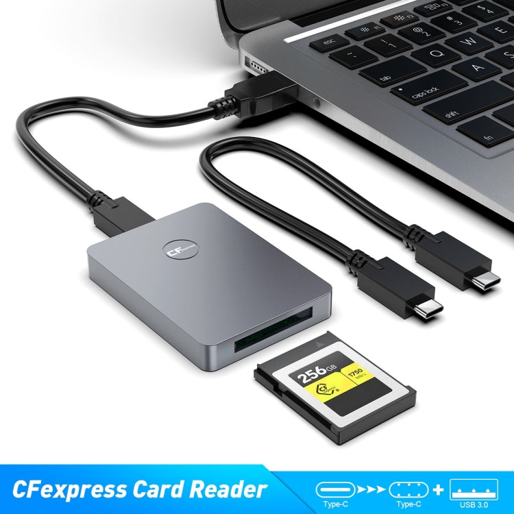 Rocketek CR316 USB3.1 Gen2 CFexpress Type B Card Reader, CFexpress Typ ...