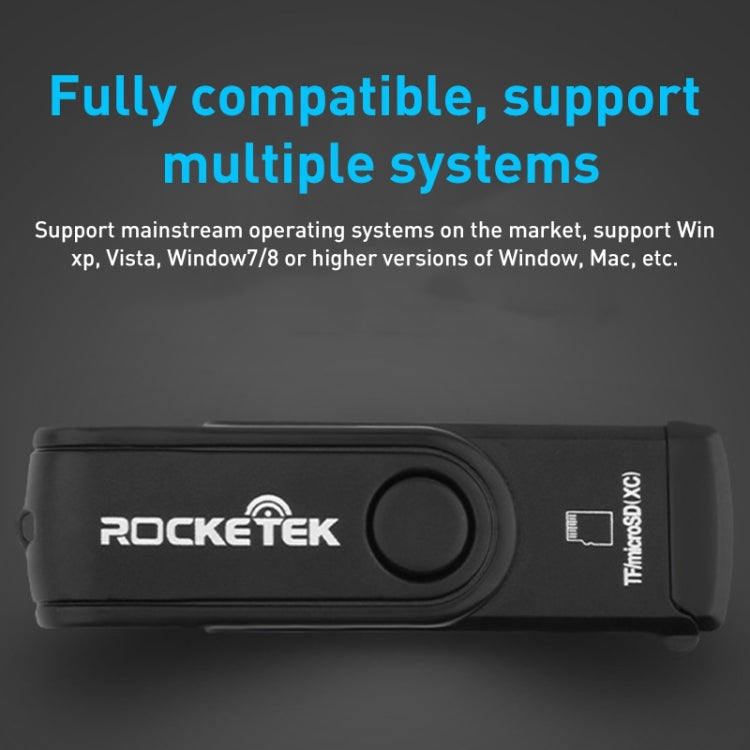 Rocketek CR5 USB3.0 Multi-function SD / TF Card Reader... – Bulky Mart