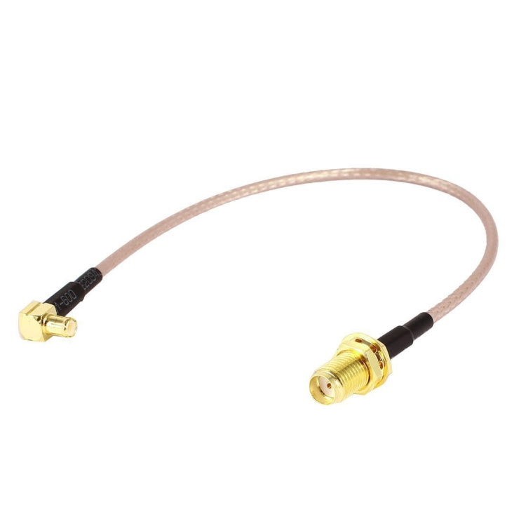 15cm SMA Female to MCX Male Right Angle Adapter RF Coaxial Coax RG316