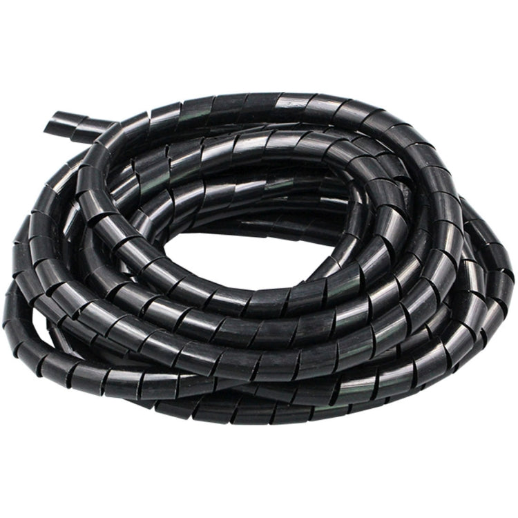 18m PE Spiral Pipes Wire Winding Organizer Tidy Tube