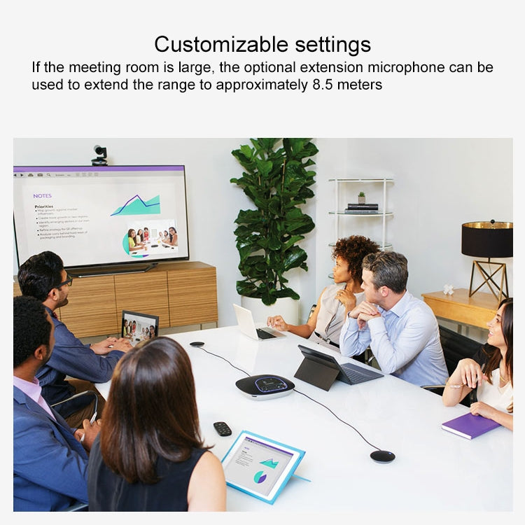 Logitech CC3500e Extended Microphone STMP100 Conference System Omnidir ...