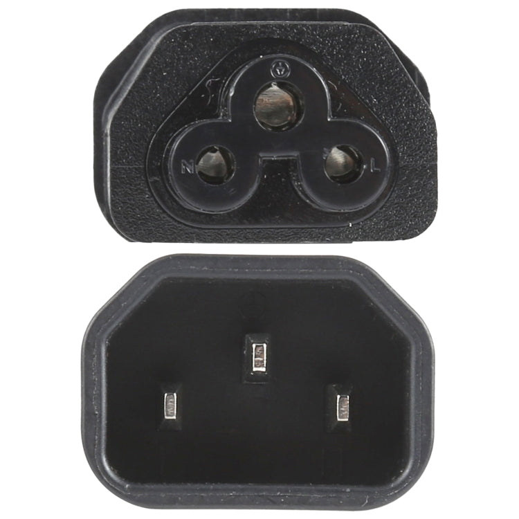 C5 to C14 AC Power Plug Adapter Converter Socket, C5... – Bulky Mart