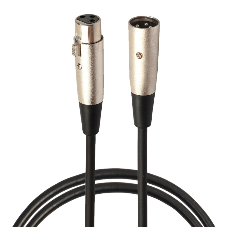 1m 3-Pin XLR Male to XLR Female MIC Shielded Cable Microphone Audio