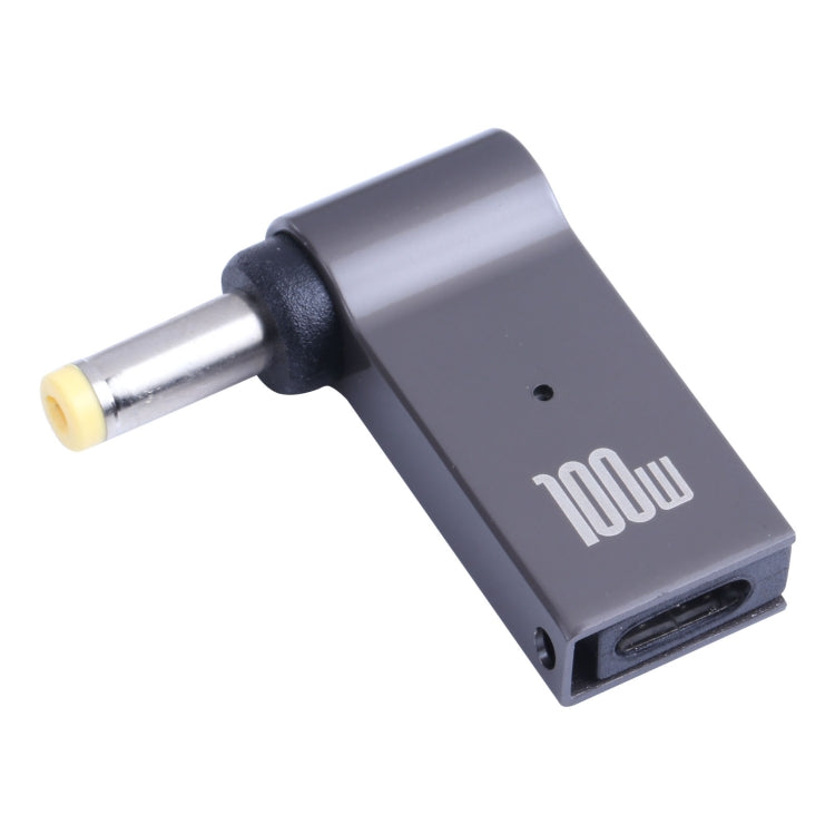 100W USB-C / Type-C Female to DC 4.8x1.7mm Male Computer Charging