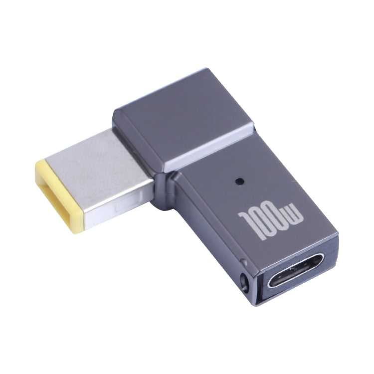 100W USB-C / Type-C Female to Big Square Computer Charging Adapter
