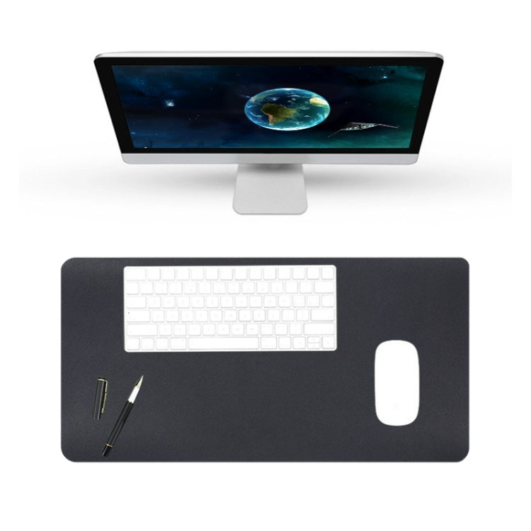 BUBM Multifunction Super Large Non-slip PU Leather Single-sided Mouse