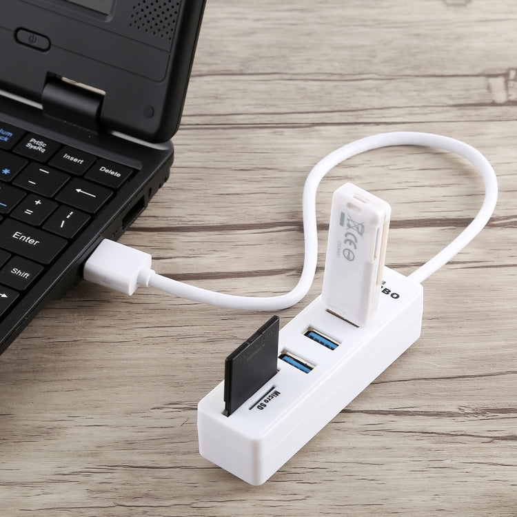2 in 1 TF / SD Card Reader + 3 x USB 3.0 Ports to USB... – Bulky Mart