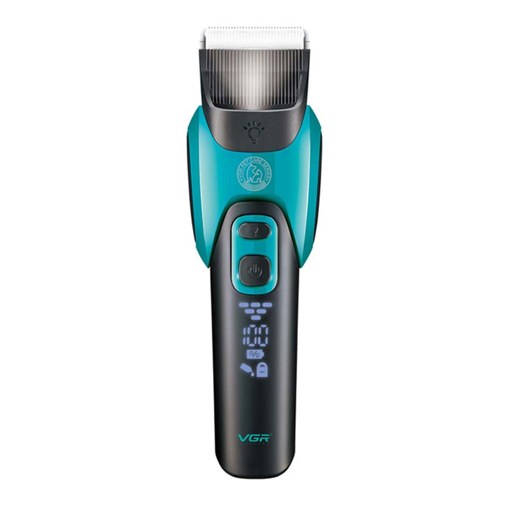 VGR V-208 Professional Pet Barber Electric Hair Clipper (Blue)