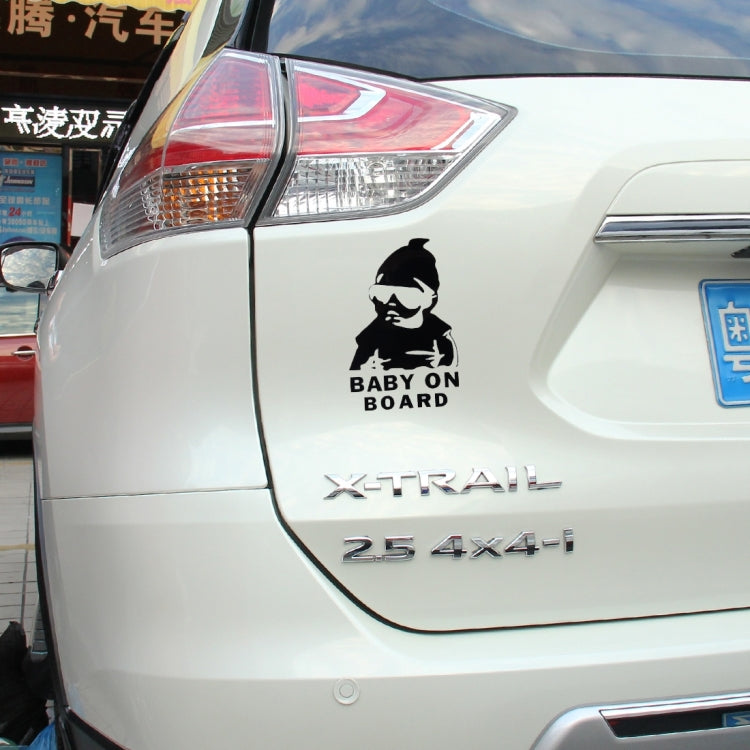 Baby On Board Pattern Vinyl Car Sticker