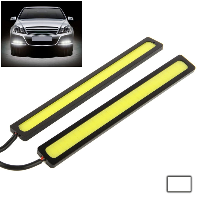 2 x 6W DIY White LED Daytime Running Light / DRL Lamp