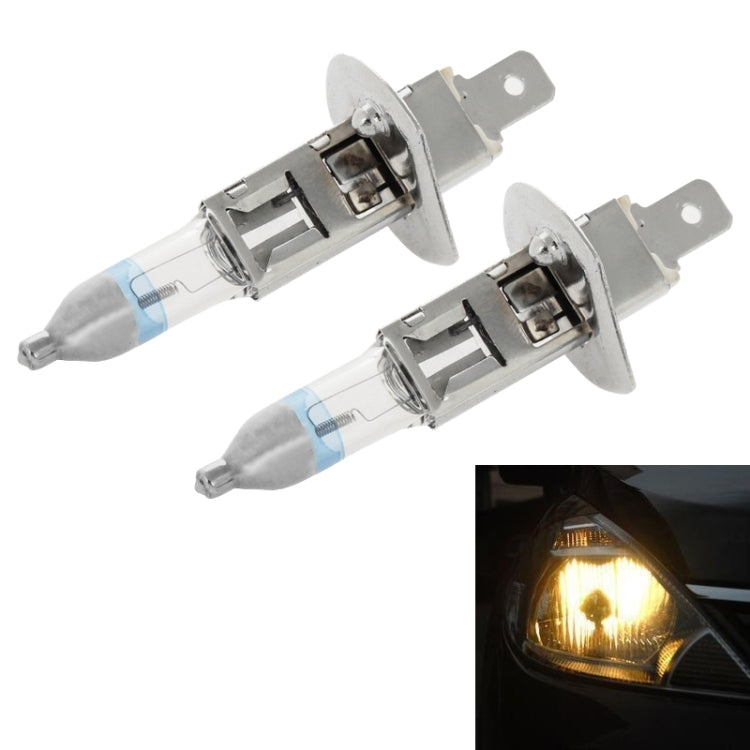 2 PCS H1 12V / 55W / 4300K / 1600lm Xenon Car Headlight Bulbs