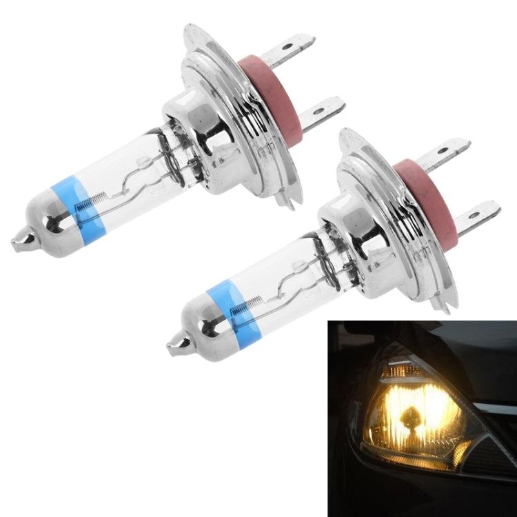 2 PCS H7 12V / 55W / 4300K / 2100lm Xenon Car Headlight Bulbs