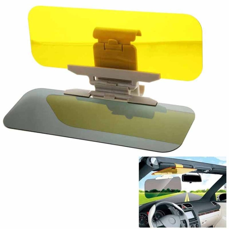 2 in 1 HD Car Anti-Glare Dazzling Goggle Day Night Vision Driving