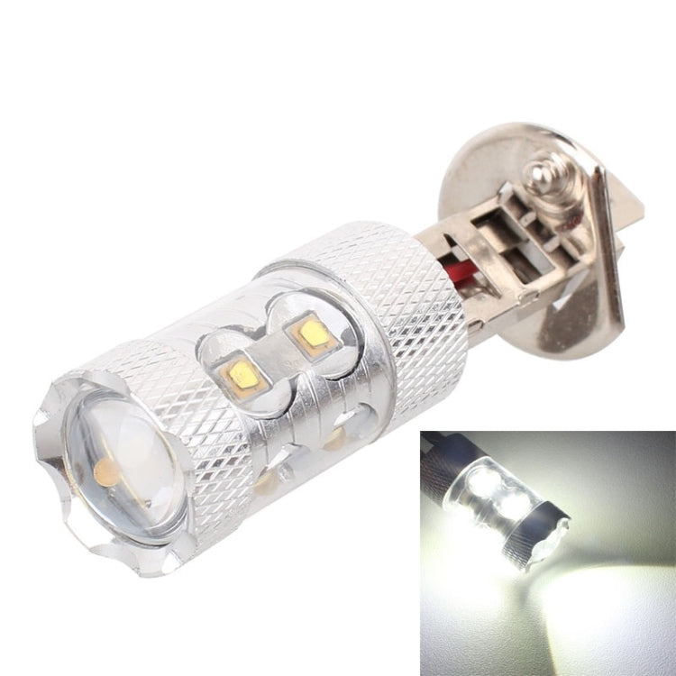 H1 50W 750LM 6500K White Light 10-3535-LEDs Car Foglight