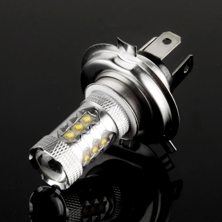 H4 80W White 16 CREE LED Fog Light for Vehicles