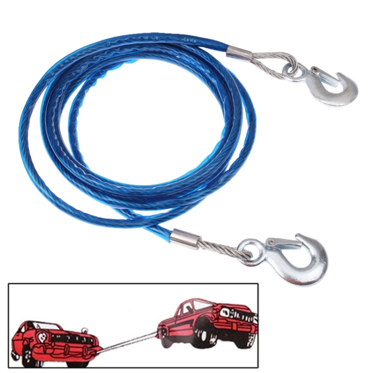 5 Tons Steel Vehicle Towing Cable Rope
