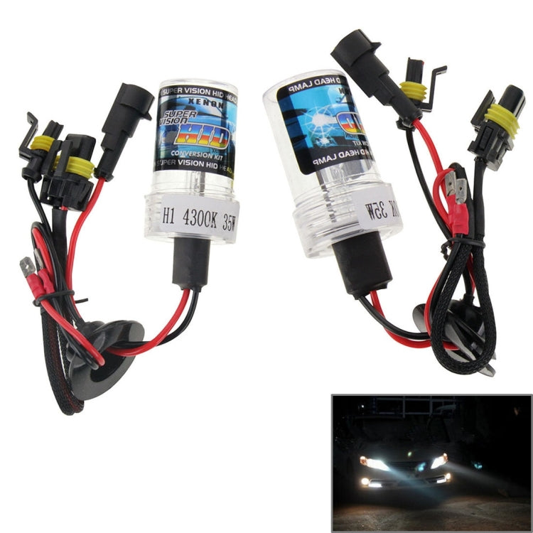 DC12V 35W H1 HID Xenon Light Single Beam Super Vision Waterproof Head