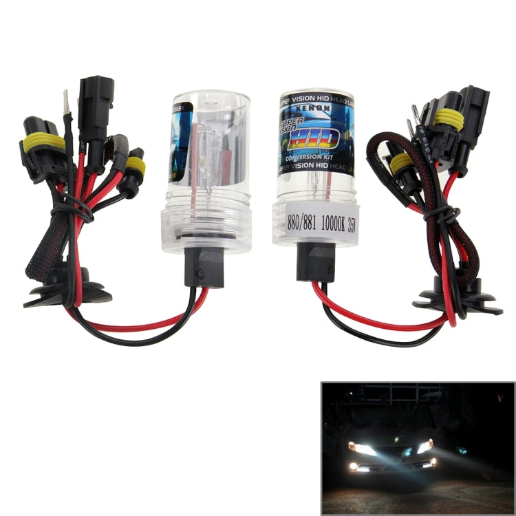 DC12V 35W H27/880/881 HID Xenon Light Single Beam Super Vision