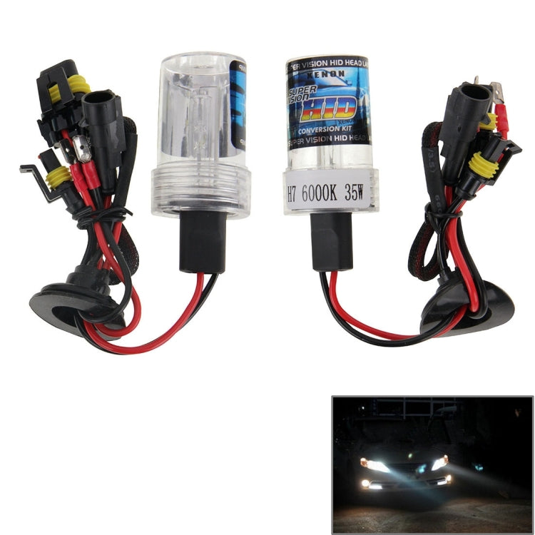 DC12V 35W H7 HID Xenon Light Single Beam Super Vision Waterproof Head