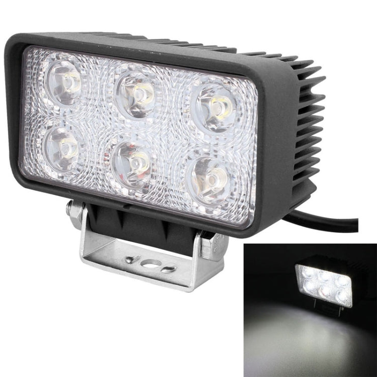 LML-1518 18W 1260-1350LM Epistar 6 LED White 30 Degree Spot Beam Car