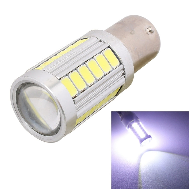 2 PCS 1156 16.5W 990LM 6500K White Light 5630 SMD 33 LED Car Brake /