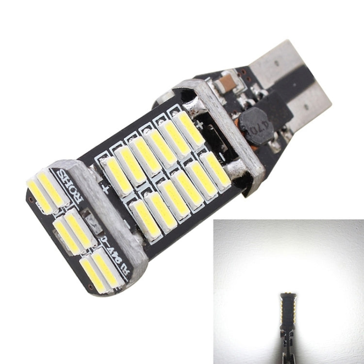 2PCS T15 6W 30-SMD 4014 6500K 900LM White Light Decoded Error-Free