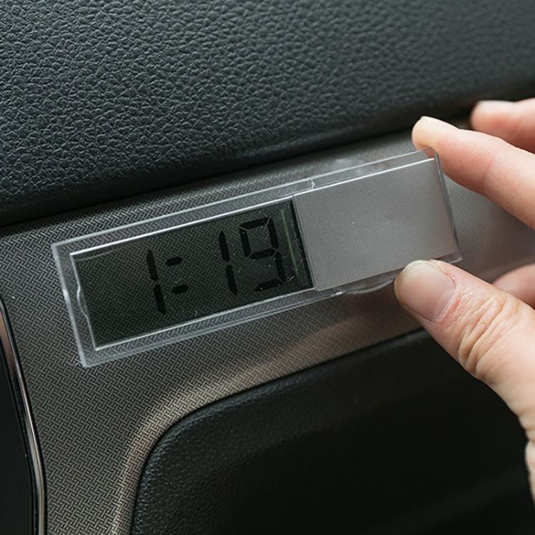 K-033 LCD Auto Clock with Sucker, Clock | Bulky Mart