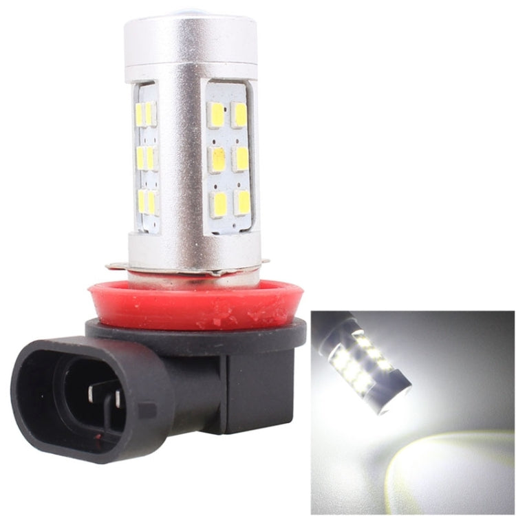 2 PCS H11 4.2W 630LM White Light 21 LED 2835 SMD Car Front Fog Light