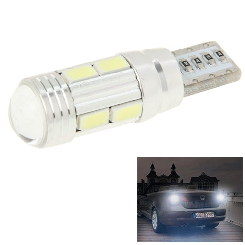 T10 4W White 200LM 10 LED SMD 5730 Backup Reverse Light Turn Signal